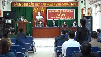 Đại biểu HĐND huyện Ba Vì – Đơn vị Bầu cử số 5 tiếp xúc đại biểu cử tri xã Thụy An, Tiên Phong, Đông Quang và Cam Thượng trước Kỳ họp thứ 5